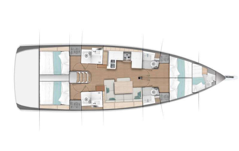 Sun Odyssey 490 │ Sun Odyssey of 14m │ Boat Segelboote Jeanneau  19770