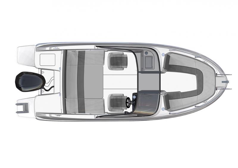 CAP CAMARAT 6.5 BR │ Cap Camarat Bow Rider of 6m │ Boat Moteurs Jeanneau  3051