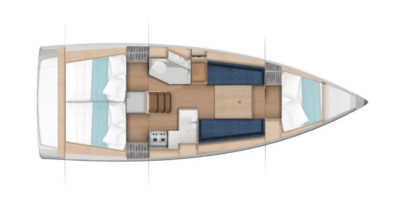 Sun Odyssey 350 │ Sun Odyssey of 10m │ Boat Sailboat Jeanneau Sun Odyssey 350 28673