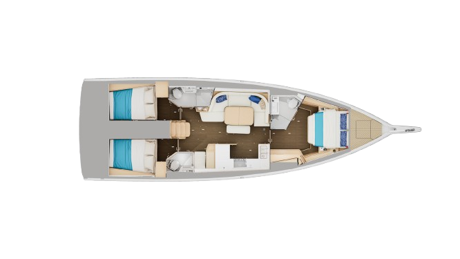 Sun Odyssey 455 │ Sun Odyssey of 14m │ Boat Sailboat Jeanneau  32678