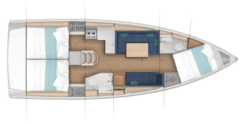 Sun Odyssey 380 │ Sun Odyssey of 11m │ Boat Sailboat Jeanneau  24433