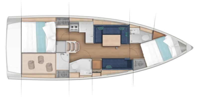 Sun Odyssey 380 │ Sun Odyssey of 11m │ Boat Sailboat Jeanneau  24437