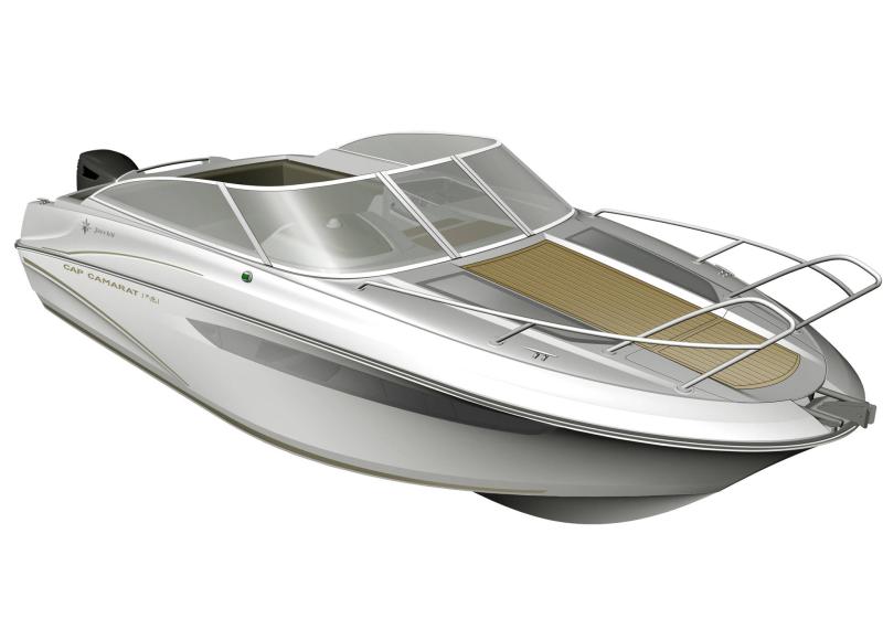 Cap Camarat 7.5 DC │ Cap Camarat Day Cruiser of 7m │ Boat Moteurs Jeanneau 3/4 Front 17251