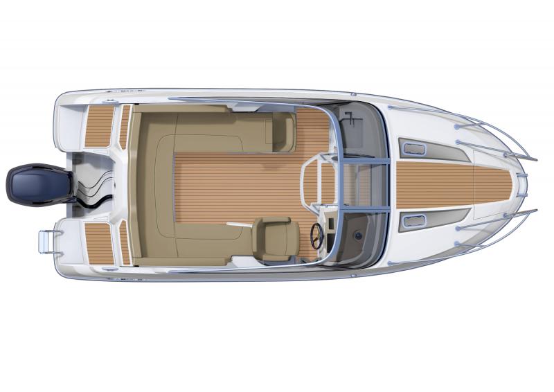 Cap Camarat 6.5 DC │ Cap Camarat Day Cruiser of 6m │ Boat Moteurs Jeanneau barche plans 367