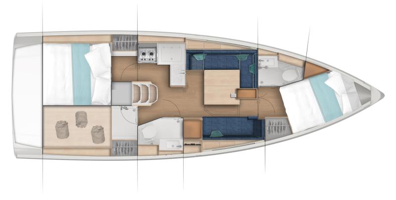 Sun Odyssey 380 │ Sun Odyssey of 11m │ Boat Sailboat Jeanneau  30166