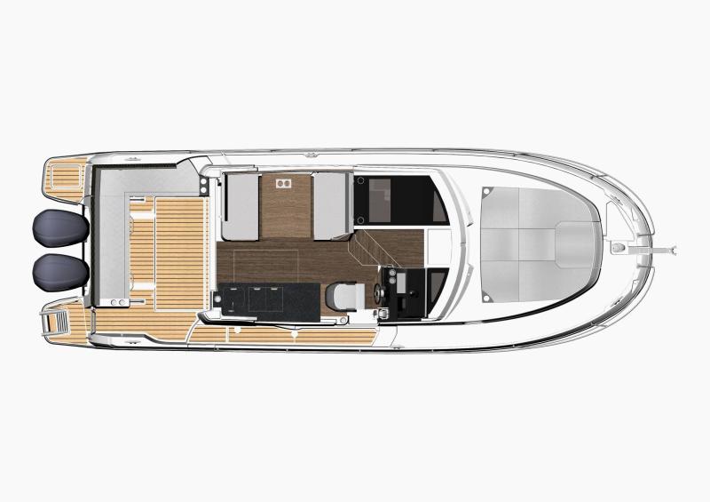 NC 1095 Coupe │ NC Weekender of 10m │ Boat Moteurs Jeanneau MF1095-Plans 18543