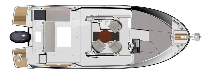 NC 795 Sport │ NC Sport of 8m │ Boat Moteurs Jeanneau  21828