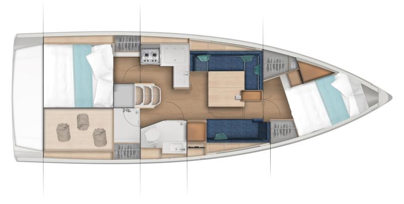 Sun Odyssey 380 │ Sun Odyssey of 11m │ Boat Sailboat Jeanneau  30167